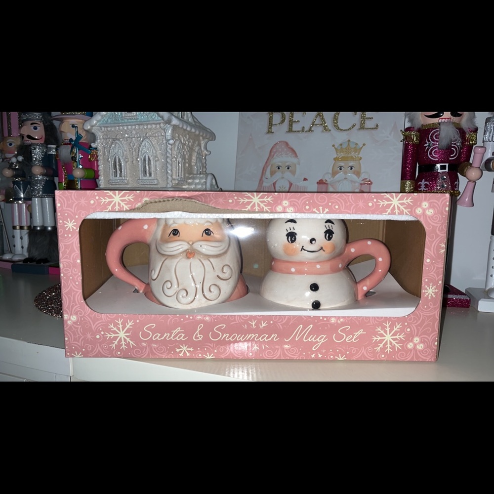 Santa Pink Mug